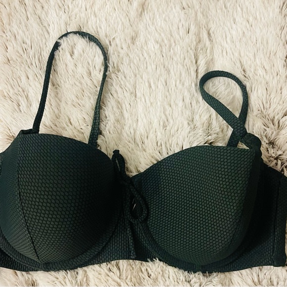 ☀️💚Women's Green Underwire Bikini Top - Picture 5 of 10